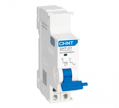 Фото SHT-X1 AC230V/400V независимый расцепитель для NXB-63 (CHINT) ЭТК Оникс
